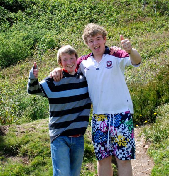 Foróige Club Climb The Devils Bit - June 2008